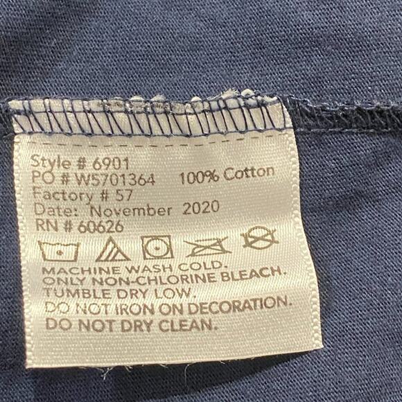 Navy Blue Beauty and the Beast Short Sleeve Tee - Picture 9 of 9